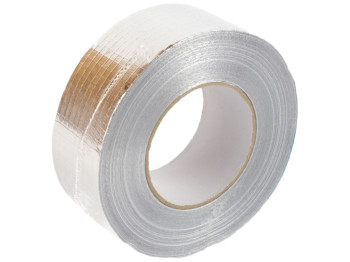 Скотч аллюминиевый армированный квадратная сетка Stenson 50м