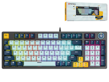 Клавиатура игровая Fantech ATOM96 MK890V2 Red Switch, Цвет SkyBlue