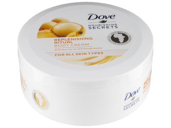 Крем для тіла Dove Nourishing Secrets "Replenishing Ritual" з маслами манго і марули 250мл