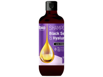 Шампунь Bio Naturell Black Seed Oil&Hyaluronic Acid, Ультразволоження, 355мл
