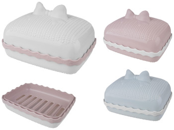 Мыльница Бант 13,7х10,1х8,6см