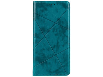 Чехол-книжка Business Leather для Realme GT2 Цвет Зелёный