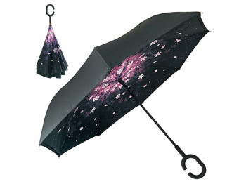 Зонт обратного сложения 110см 8спиц 