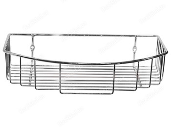 Полка полуовальная Besser хромированная 30,5х15х6,5см