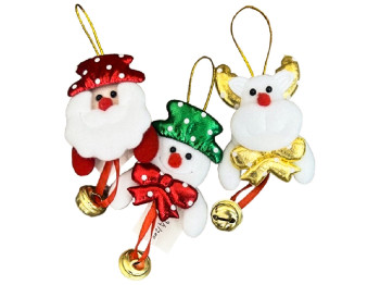 Фігурка-підвіска новорічна Santa&Co, 13см