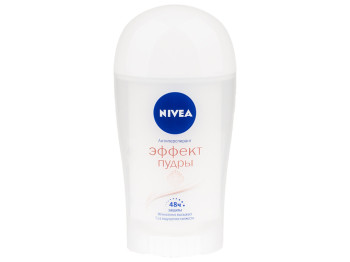 Дезодорант-антиперспірант Nivea "Ефект пудри" 48 годин, твердий 40мл