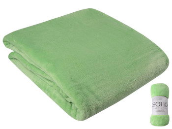 Плед Soho Olive plush, 150x200см, 6900068787261