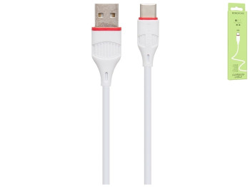 Кабель USB Borofone BX17 Type-C, Білий