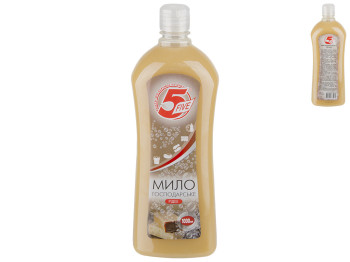 Мыло жидкое хозяйственное Five 1л
