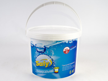 Стиральный порошок бесфосфатный универсальный "Saly" 6кг (ведро) Чехия