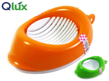 Яйцерезка Qlux 15х9х4см (цвета ассорти) 01237