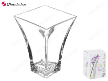 Ваза скляна 1шт Pasabahce Botanica для квітів 10х10х13,5см