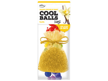 Ароматизатор на зеркало Tasotti Cool Balls Bags мешочек Vanilla 15485