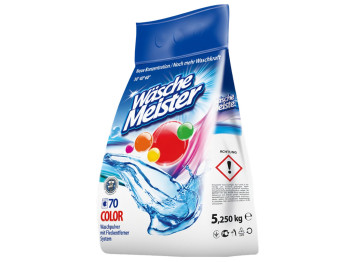 Пральний порошок для кольорової білизни Wasche Meister Color, 5.25 кг