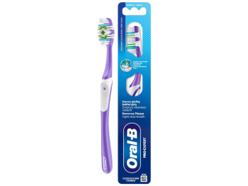 Щітка зубна Oral-B Pro-Expert, всебічна чистка, середня жорсткість, колір фіолетовий