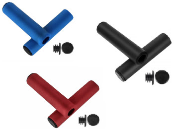 Грипсы для велосипеда, 12,5см (цена за набор 2шт)