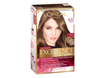 Краска для волос "Excellence Creme" повышенной устойчивости, оттенок 6.13