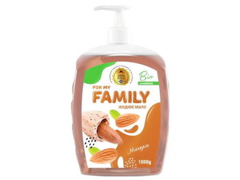Мыло жидкое Family Миндаль 1л