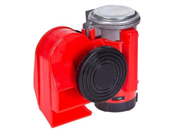Сигнал воздушный CA-10355, Elephant, "Compact", 12V, красный, color box
