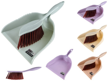 Совок с щеткой 33x23x8см (цена за набор 2 предмета)