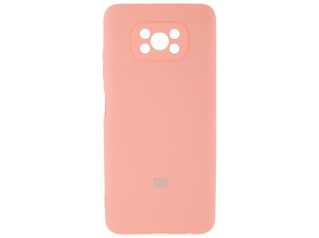 Чехол Full Case with frame для Xiaomi Poco X3 / X3 Pro Цвет 06, Light pink