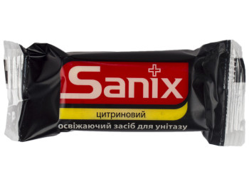 Средство освежающее блок для унитаза Sanix "Цитрусовый" запаска 35г
