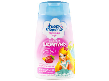 Шампунь дитячий Маленькая фея "Слухняні локони" ніжний, від 1 року, без сліз, з квітами липи 240мл