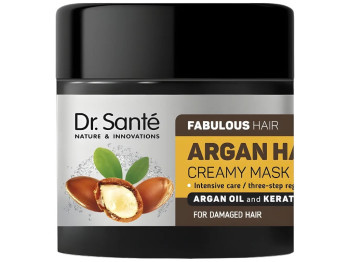 Крем-маска для волос Dr.Sante Argan hair "Роскошные волосы" для поврежденных волос 300мл