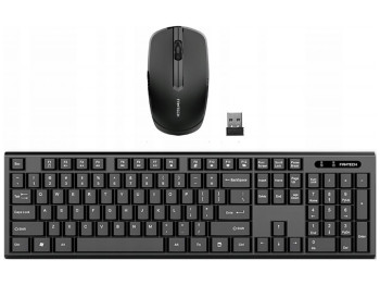 Бездротова Клавіатура і Миша Fantech WK-893, Чорний
