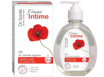 Гель для интимной гигиены Dr.Sante  "Femme Intime" для чувствительной кожи 230мл