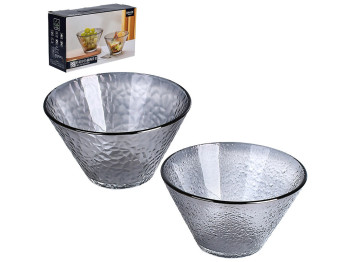 Салатник стеклянный, 9х15см (цена за набор 2шт)