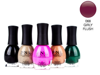 Лак для ногтей P.N.L №068 GIRLY FLUSH 15мл