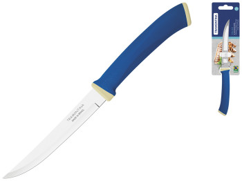 Нож для стейка Tramontina Felice blue, 11,2см, 7891112347175