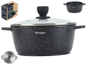 Каструля алюмінієва Ringel Koriander з кришкою, 20см, 2,4л, 6900068215191