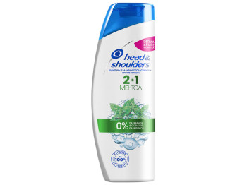 Шампунь и бальзам-ополаскиватель Head&Shoulders 2в1 Ментол против перхоти 400мл