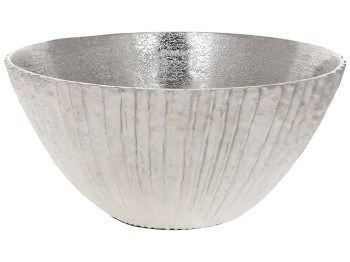 Декоративная чаша Эстет, 32x15см, цвет – серебро