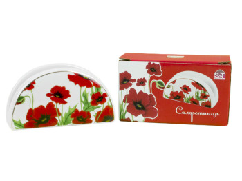 Салфетница Красный мак