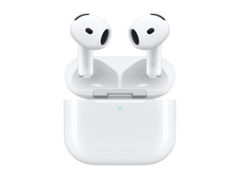Блютуз стерео гарнитура типа Airpods 4 Copy (чип Jerry) ANC, белый