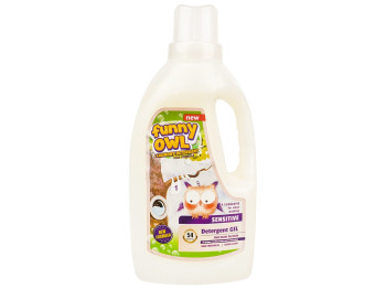 Гель для прання Funny Owl Sensitive, 1,62л