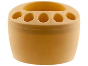 Підставка для зубних щіток R plastic, бежева, 08001