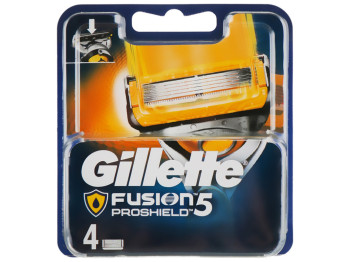 Кассеты сменные для бритвы Gillette Fusion ProShield 5 лезвий (цена за набор 4шт)