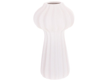 Ваза Mia, 10х20см, цвет - белый матовый