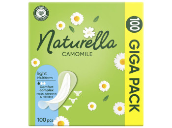 Прокладки гігієнічні щоденні Naturella Camomile Light Deo 100шт