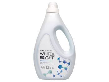 Гель для стирки Lynks laboratories white, для белого и светлого белья, 32 стирки, 2000 мл