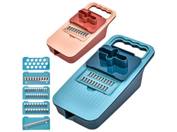 Терка-овочерезка, 24,5x11см (цена за набор 6 предметов)