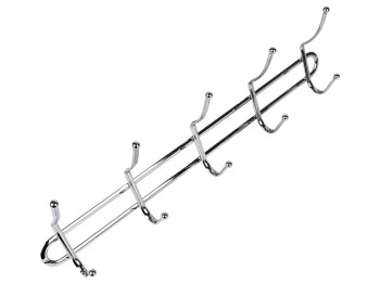 Вішалка настінна хромована "Stenson" на 5 гачків НО-2216А5