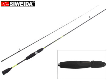 Спінінг штекерний Siweida "Extrema" карбон IM8, 9 кілець, 2-секційний 2,1м 1-7г