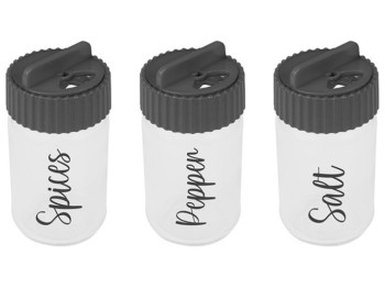 Спецовница Herevin Ice White MIX Salt&Pepper&Spices Shacker, 105мл, 8699038114838