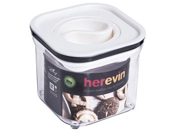 Контейнер Herevin Canister-Vacuum Lid-White, вакуумная крышка, 700мл, 8690070535865