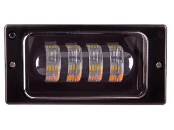 Фары дополнительные модель LADA 2110-14, 4LED-3000K, 6000K (LD-519 L2-W/Y-LED)